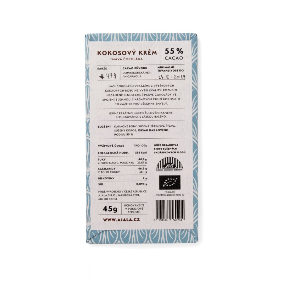 Chocolate Ajala Coco Cream 55%