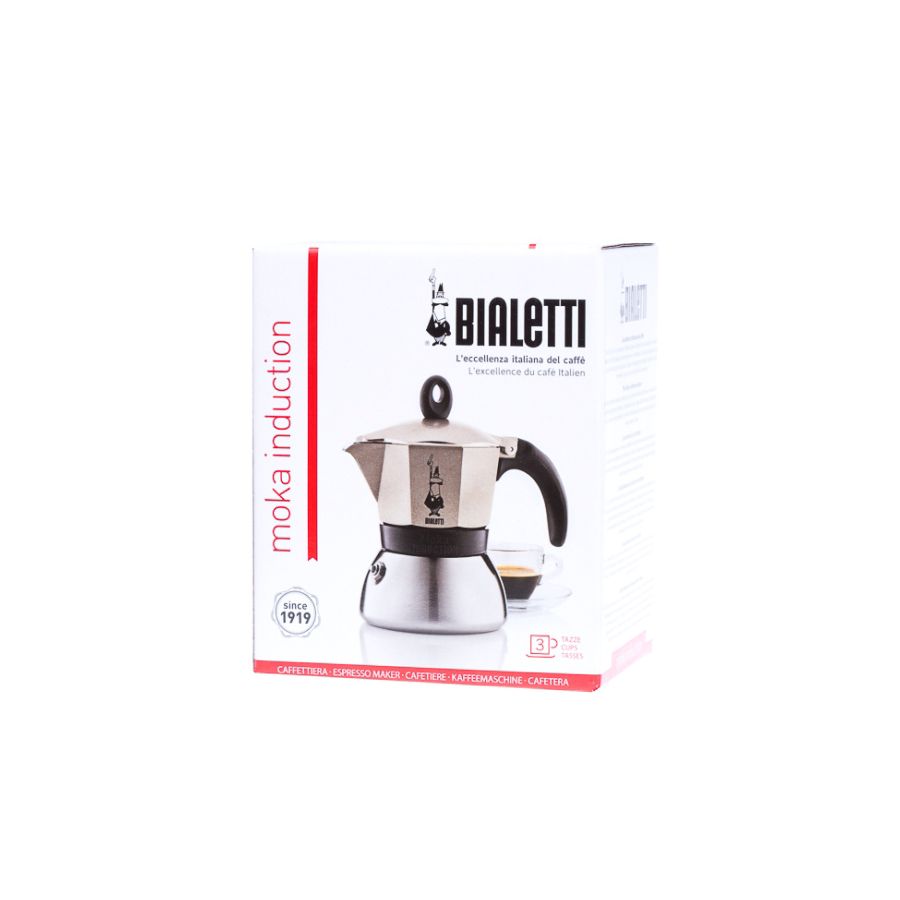 Bialetti Moka Induction 3 cups gold