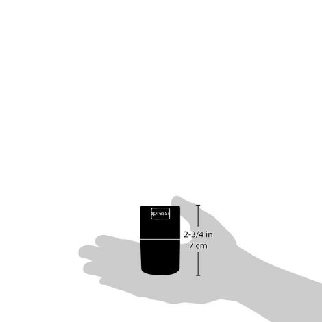 Vakuumska posuda Tightvac 20g, putna - crna