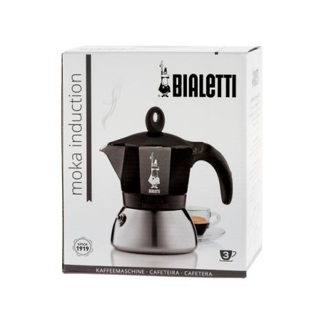 Bialetti Moka Moka Induction 3 filiżanki czarny