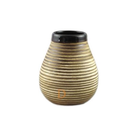 Kalabasa Rustico ceramiczna brązowa