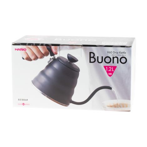 Kuhalo za vodu Hario Buono 1,2 l crno (VKB-120MB)