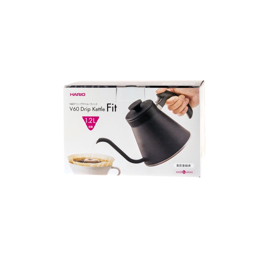 Hario Drip Kettle Negru 1,2L (VKF-120MB)