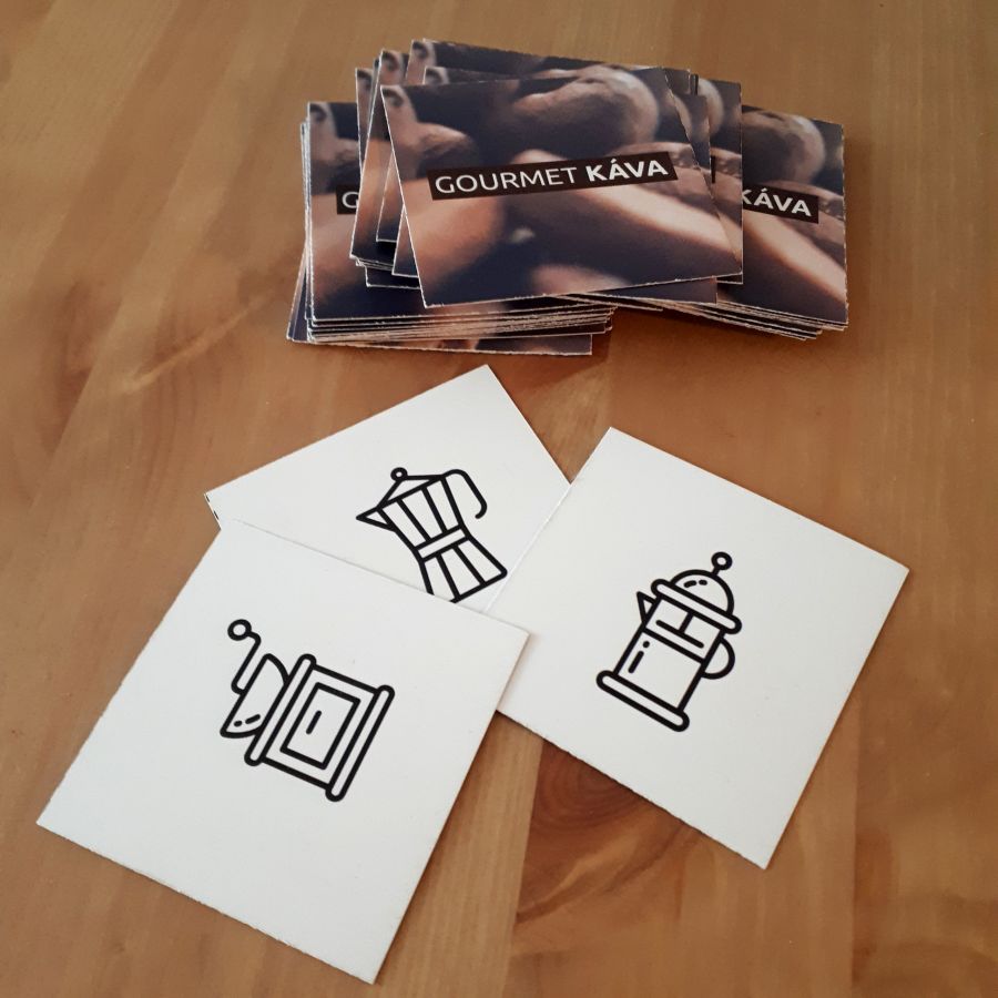 Memória játék GourmetCoffee