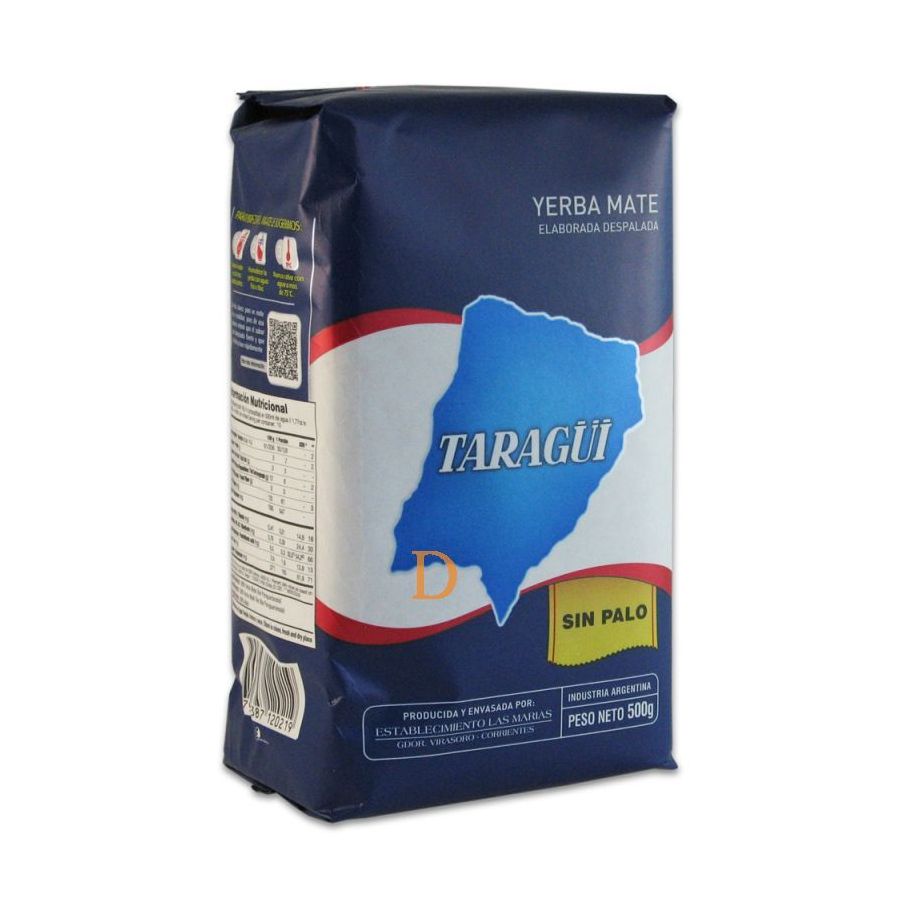 Yerba Maté Taragüi Sin Palo 500 g