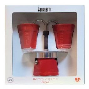 Gift set Bialetti Mini Express 2 cups red 2