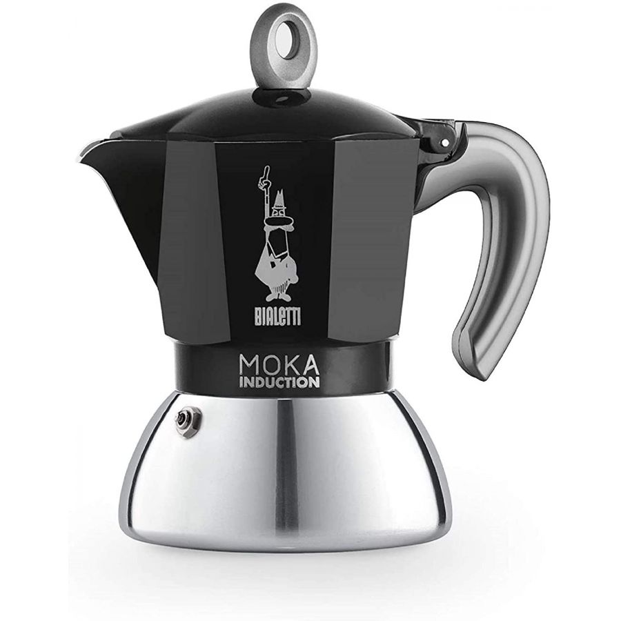 Bialetti Moka Indukcija 2 skodelici črna NOVO