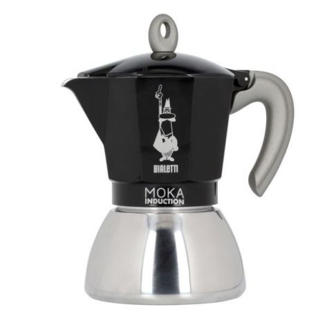 Bialetti Moka Induction 6 šalica crna NOVO