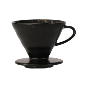 Hario dripper V60-02 kerámia - matt fekete