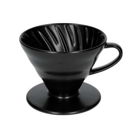 Picurător Hario V60-02 ceramic - negru mat - negru mat