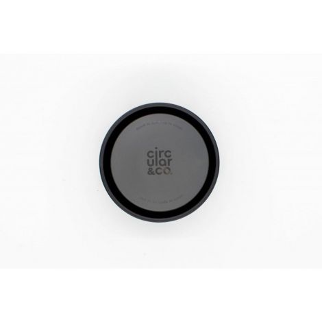 Téglik Circular Cup (rCup) Cream and Black 227ml