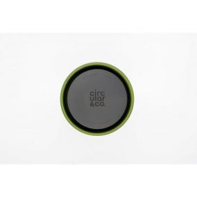 Kružna čaša (rCup) krem i zelena 227 ml 2