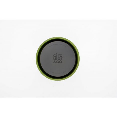 Téglik Circular Cup (rCup) Cream and Green 227ml
