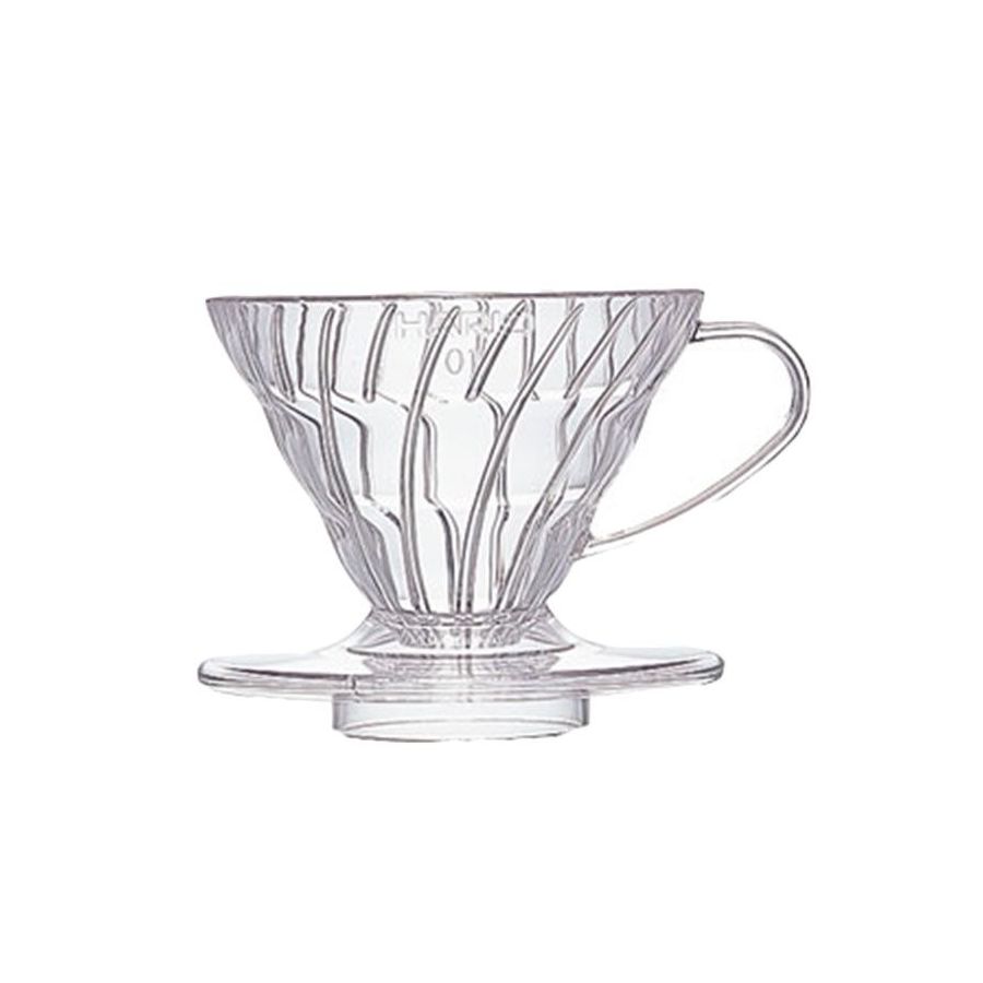 Hario Dripper V60 (VD-01T), prozoren, plastičen