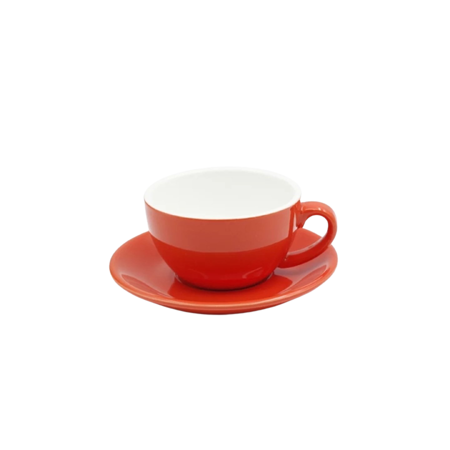 Ceașcă de cappuccino Kaffia 200ml - Portocalie