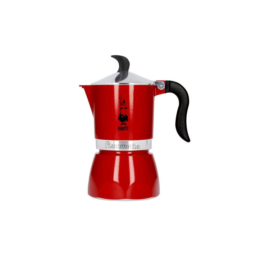 Bialetti Fiammetta 3 светлинни червена мока саксия