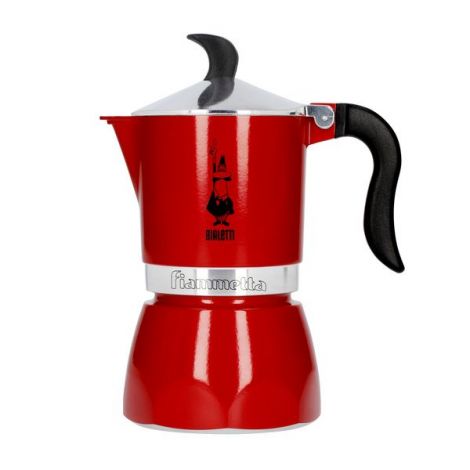 Bialetti Fiammetta 3 lekki czerwony mokka dzbanek