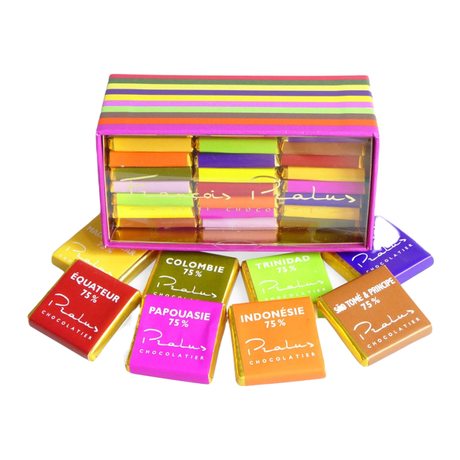 Tasting set Francois Pralus - bookcase, 120g