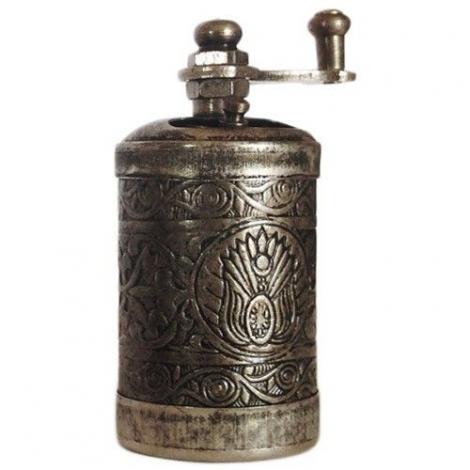 Pepper mill (antique silver)