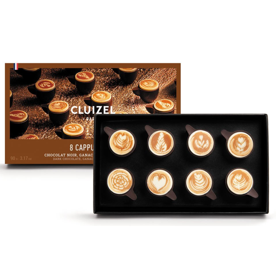 Czekoladowe Bonbonniere Michel Cluizel "8 Cappuccino"