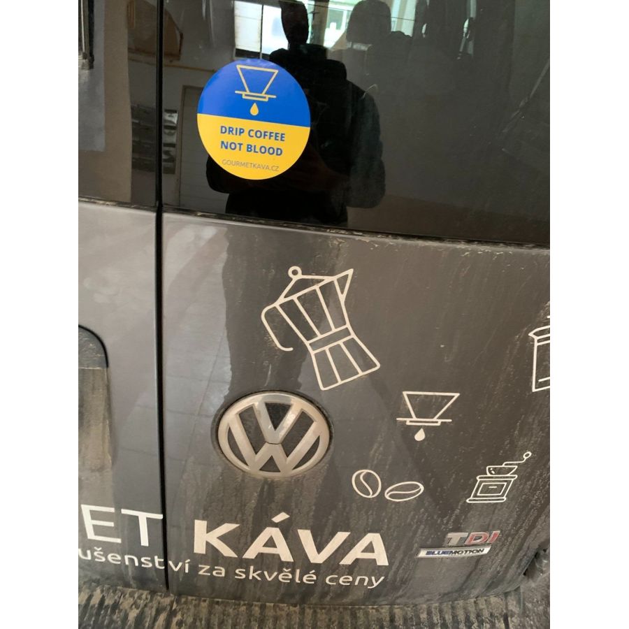 Autocolant - Eu susțin Ucraina!