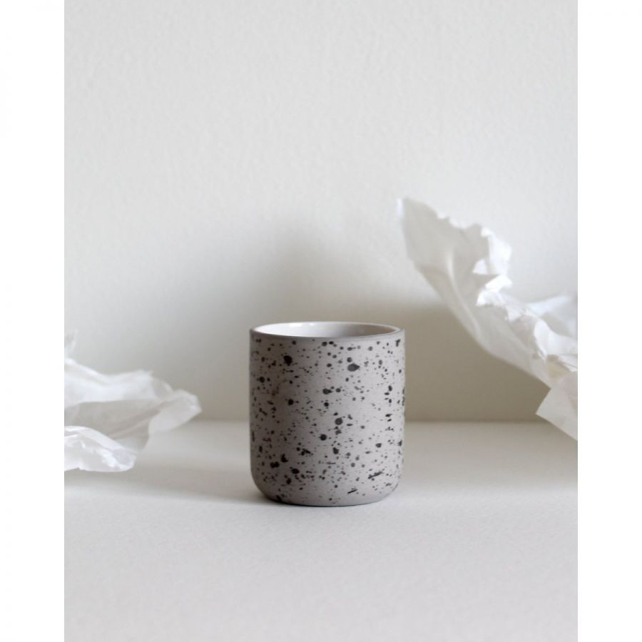 Ceașcă de cafea espresso stil Kaffia 60 ml - gri