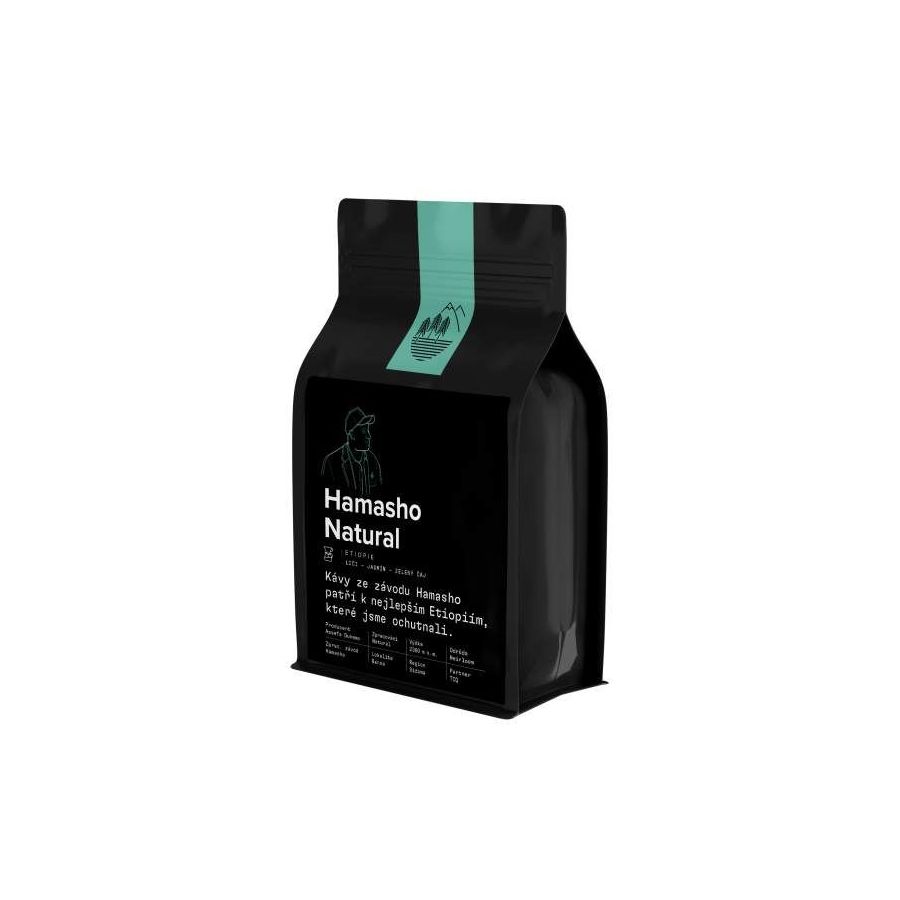 Nordbeans Etiopija Hamasho naravni 250g