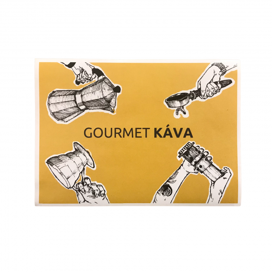 Naljepnica - Gurmanska kava