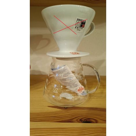 Hario V60 Range Server 600ml BEZ VÍČKA / SLEVA