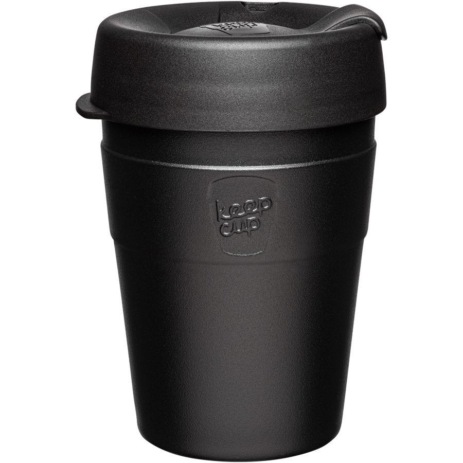 KeepCup Thermal Fekete rozsdamentes acél M 340ml
