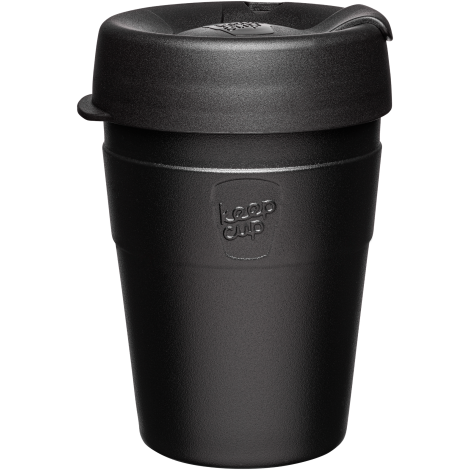 KeepCup Thermal Black iz nerjavečega jekla M 340ml