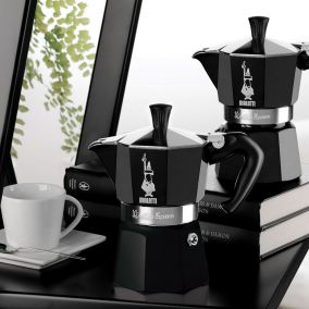 Bialetti Moka Express 3 moka kuhalo crno 2