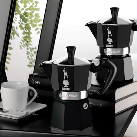 Bialetti Moka Express 3 moka pot negru