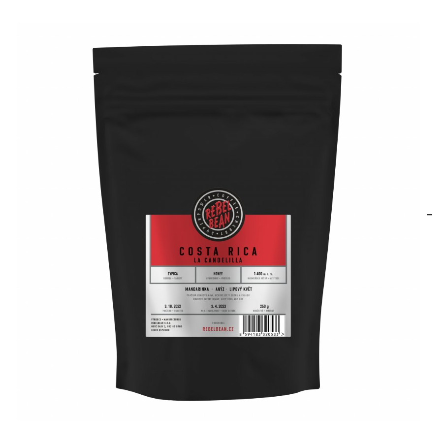 Rebelbean Costa Rica La Candelilla, 250 g
