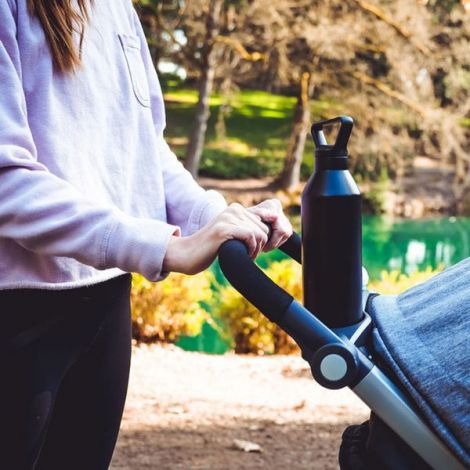 MiiR Sticlă cu gură îngustă 680ml - negru