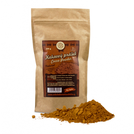 Kakao prah prirodni 10/12, 200g Tvornica čokolade Troubelice