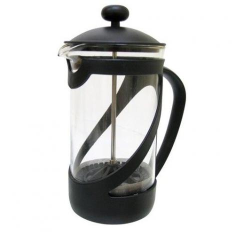 French press 600ml kettle (black)