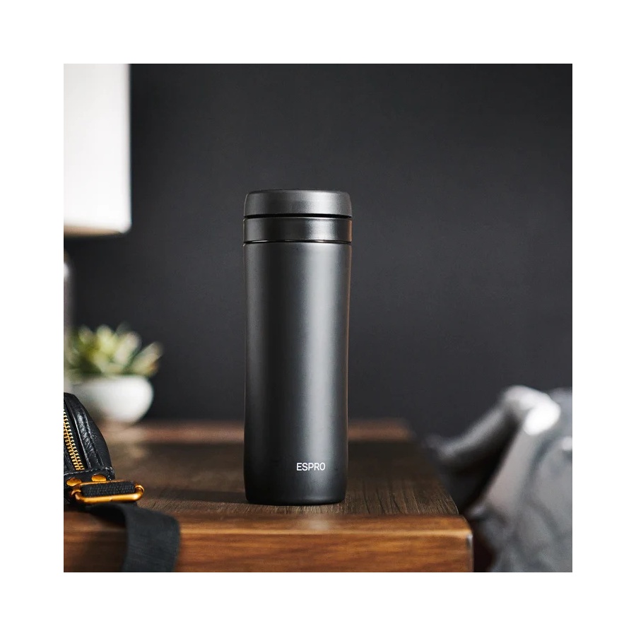 Frenchpress Espro P1 Travel Press 300 ml strieborný