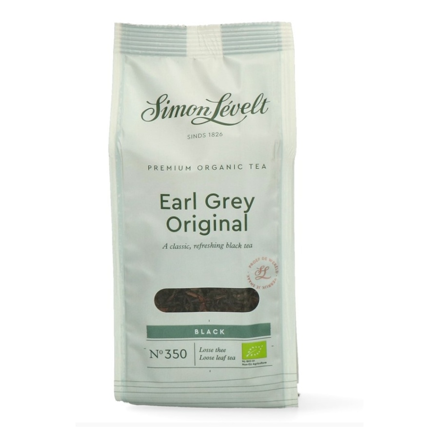 Simon Lévelt fekete Earl Grey tea, laza 90 g