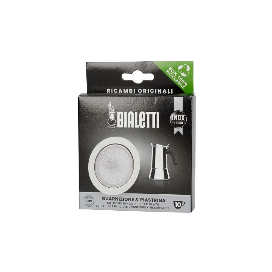 Запечатване на кафемашина от неръждаема стомана Bialetti 10 чаши