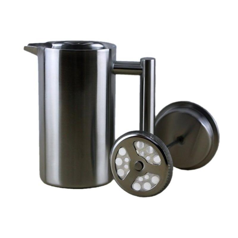 Frenchpress 350ml Kaffia - ezüst