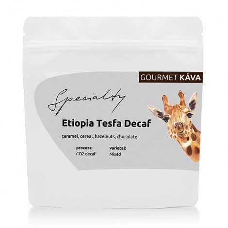 GourmetCoffee Specialty - Etiopija Tesfa DECAF - brez kofeina 250g