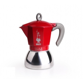 Bialetti Moka Indukcija 6 skodelic rdeča NOVO 2