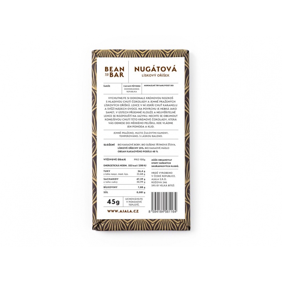 Ciocolata Ajala 48% Nougat Alune