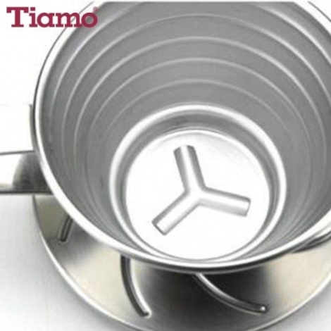 Dripper Tiamo K02 (kompatibilan s filterima Kalita 185)