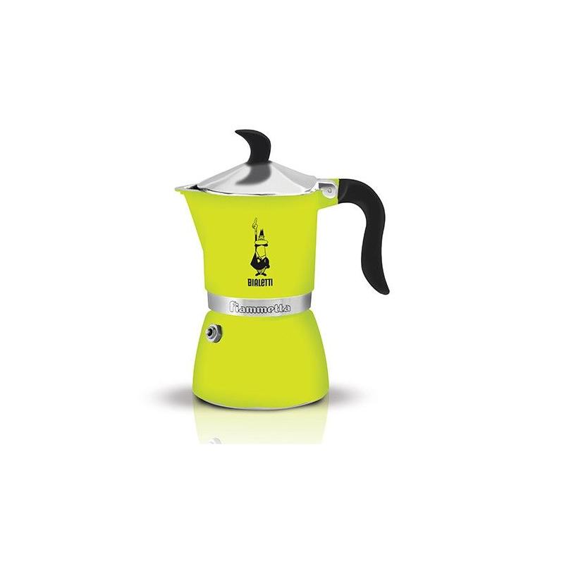 Bialetti Fiammetta 3 Green Moka Teapot