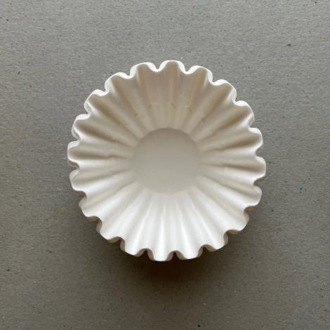 Paper filters Kalita Wave 185 white 100 pcs