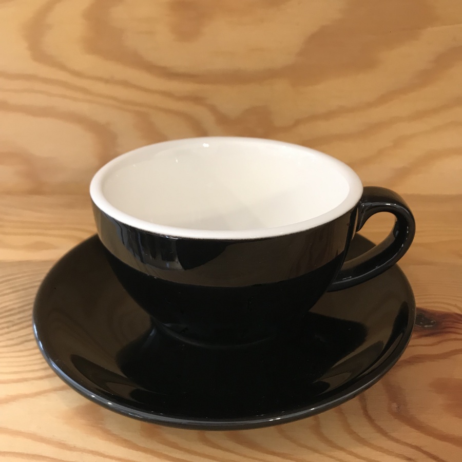 Cappuccino Cup Kaffia 200ml - Black