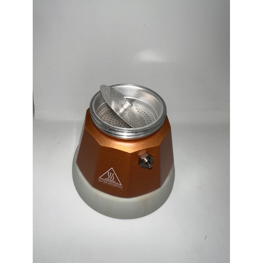 GAT Vintage 4-6 električni Moka kuhalo za vodu smeđe - KARABLJENO / SNIŽENO