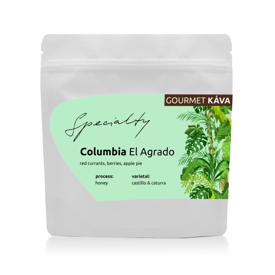 GourmetCoffee Specialty Colombia El Agrado méz 250g